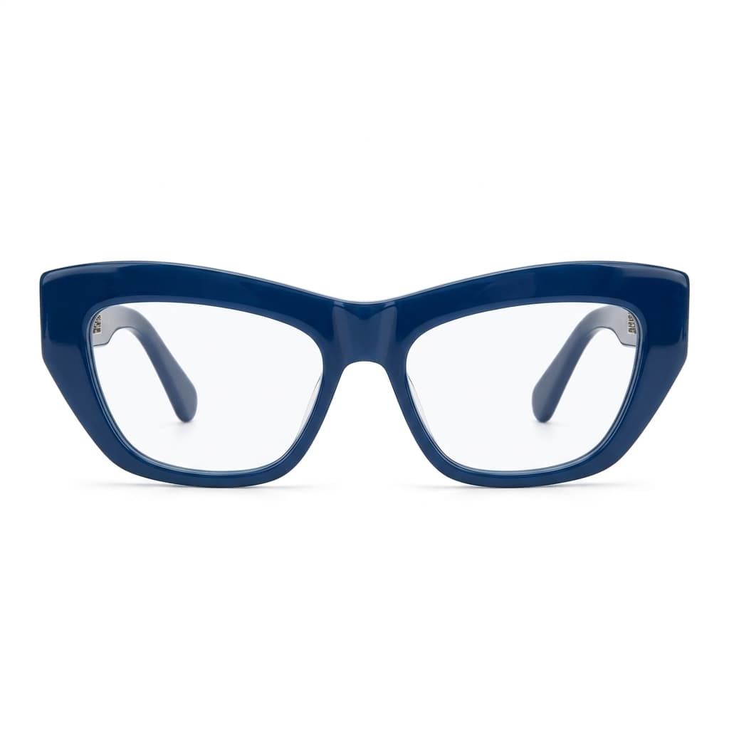 Deep Blue cat-eye - Blue view 1