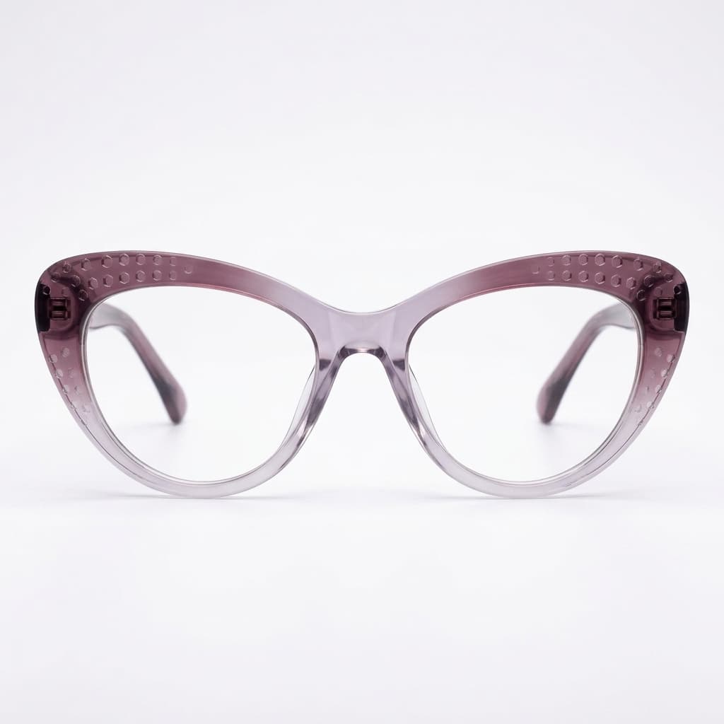 Purple cat-eye gradient
